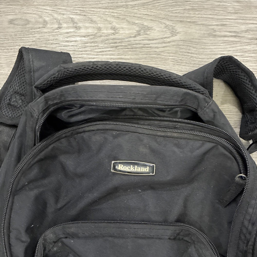 Rockland Single Handle Rolling Backpack, Black, 1… - image 6